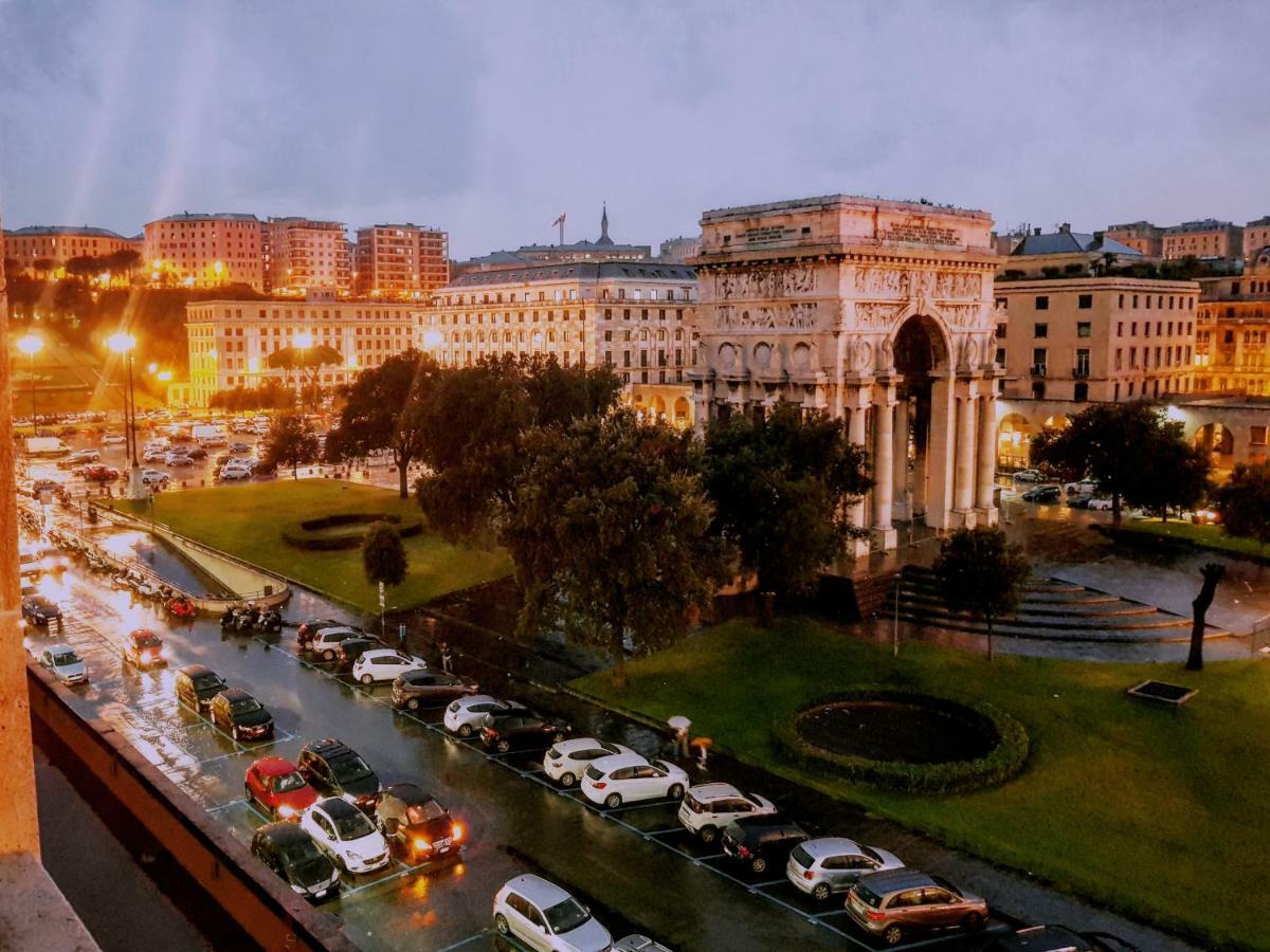 B&B Piazza Della Vittoria 제노바 외부 사진